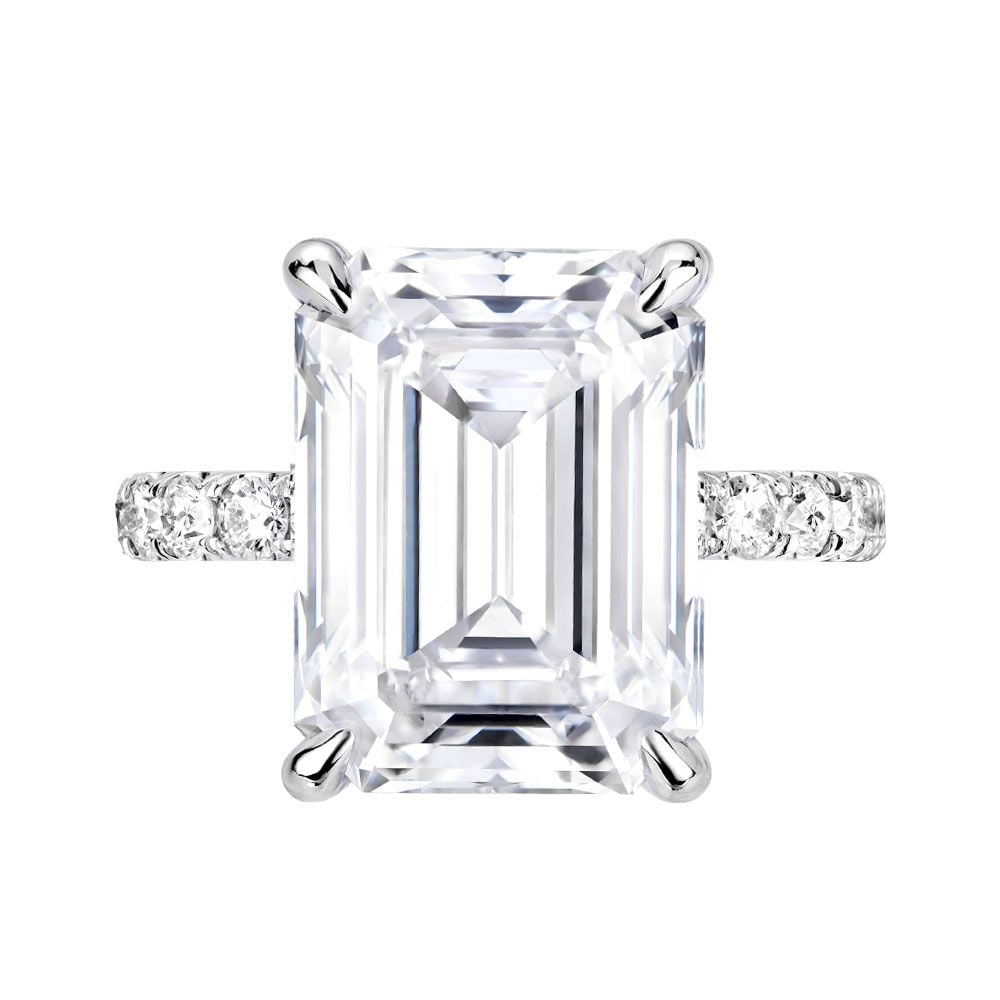 Avi & Co. Emerald Cut Diamond Band Ring - Avi & Co. 1