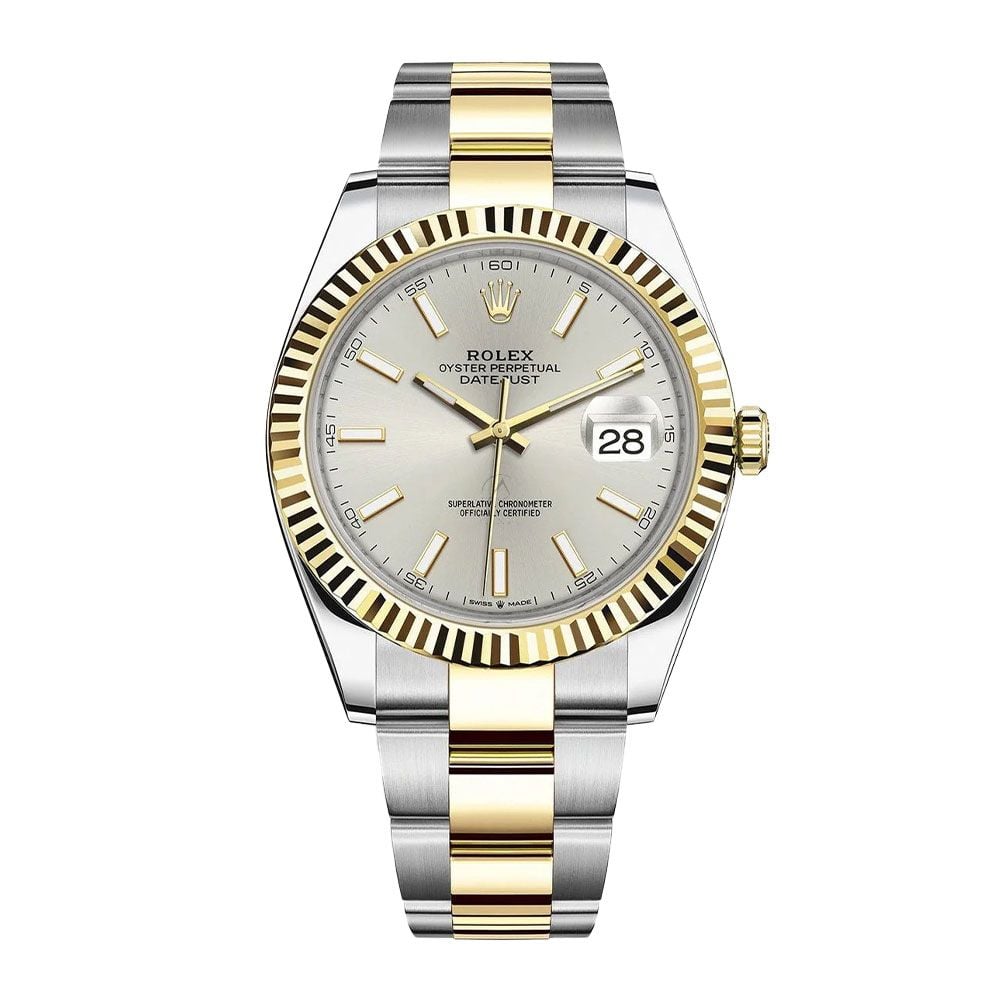 Rolex Datejust 41 126333, Oyster, Steel & 18K Yellow Gold, Silver Inde - Avi & Co. 1