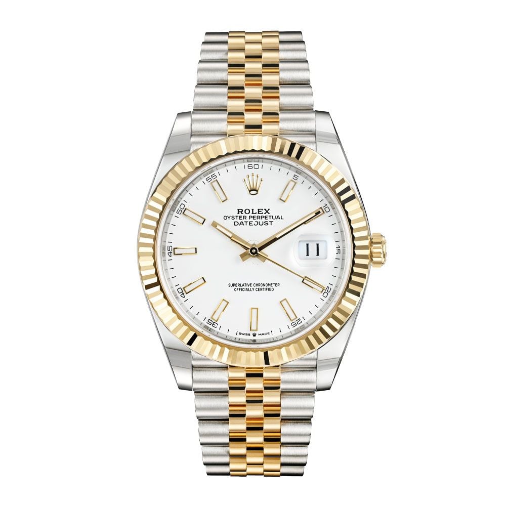 Rolex Datejust 41 126333, Jubilee, Steel & 18K Yellow Gold, White Inde - Avi & Co. 1