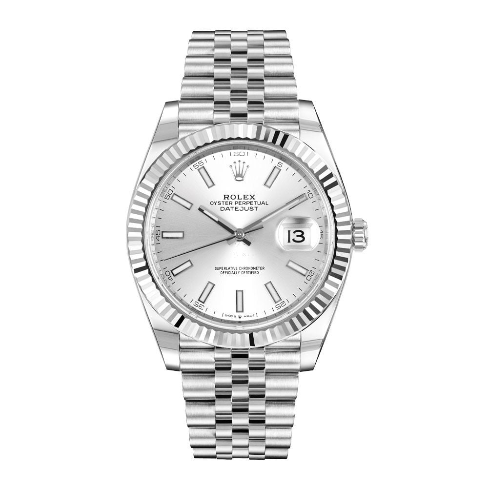 Rolex Datejust 41 126334, Jubilee, Steel, Silver Index Dial, 41mm - Avi & Co. 1