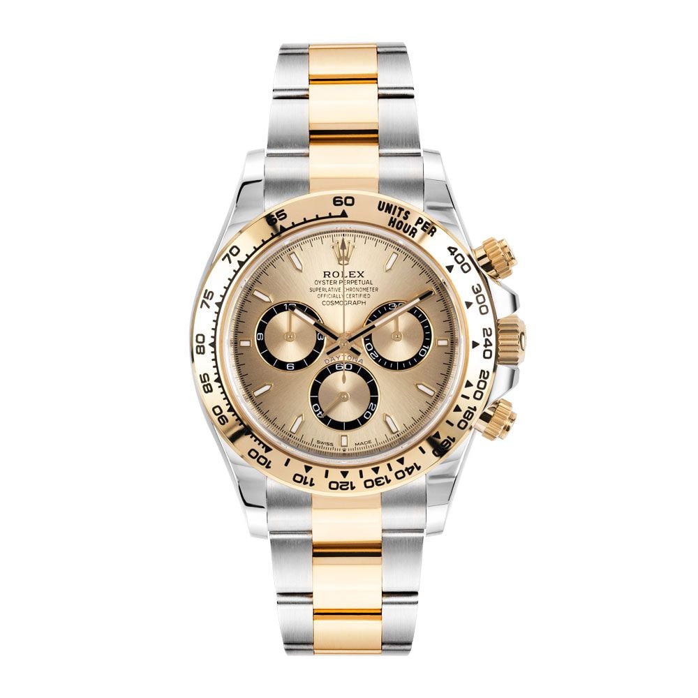 2024 Rolex Cosmograph Daytona, 126503, Stainless Steel & 18K Yellow Gold, Champagne Dial, 40 mm - Avi & Co. 1