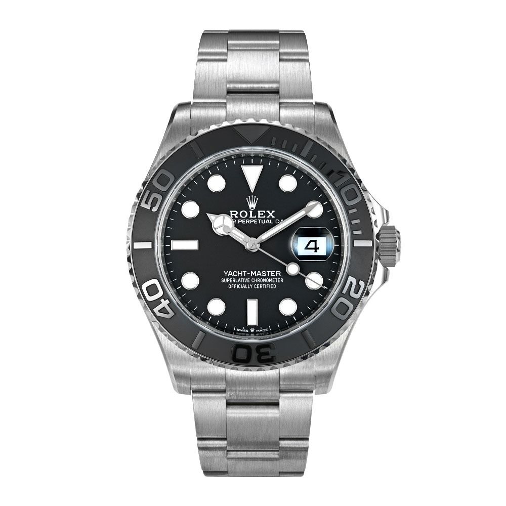 Rolex Yacht-Master 226627, RLX Titanium, Black Dial, 42mm - Avi & Co. 1