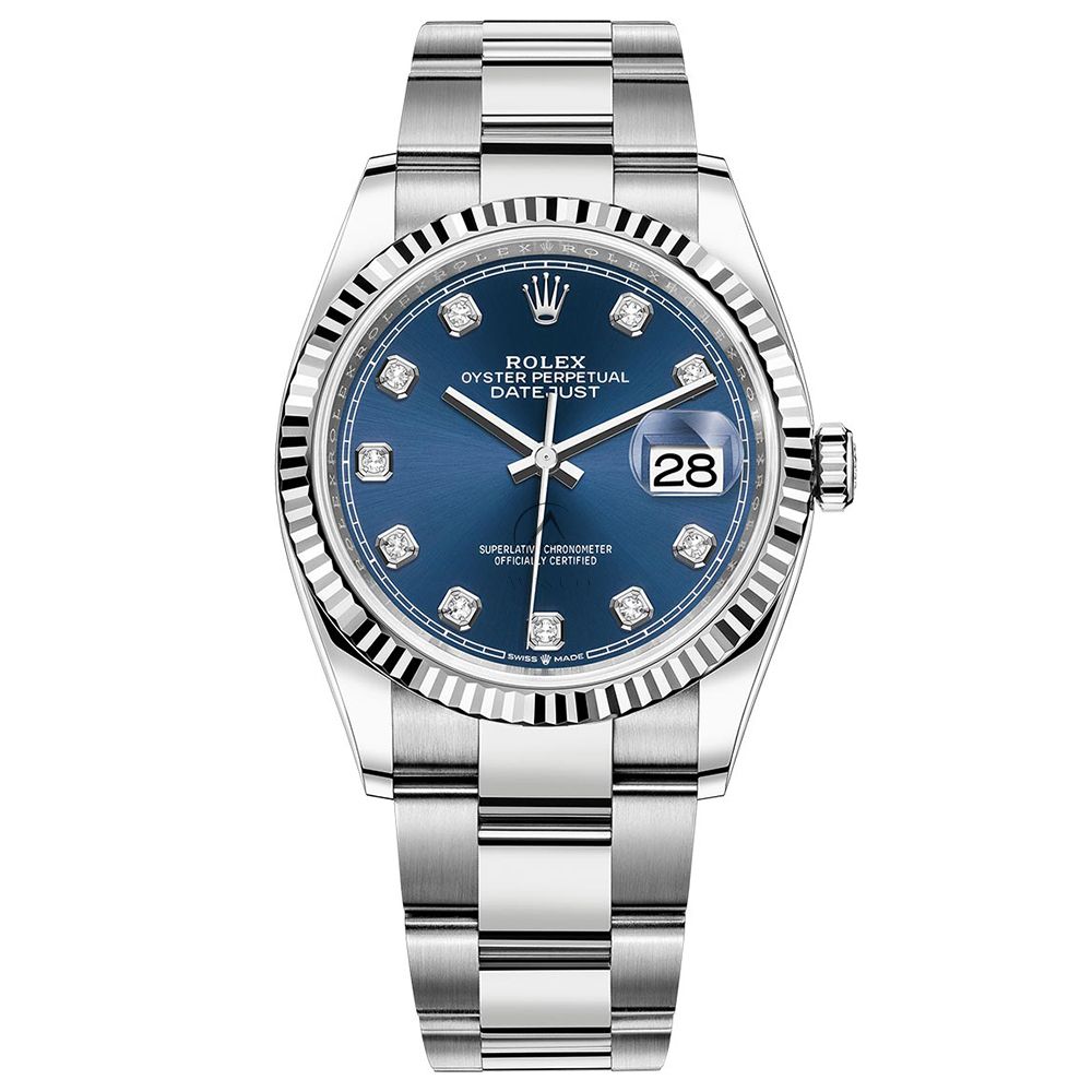 2021 Rolex Datejust 126234 Black Dial 36mm w/ Rolex Warranty Card