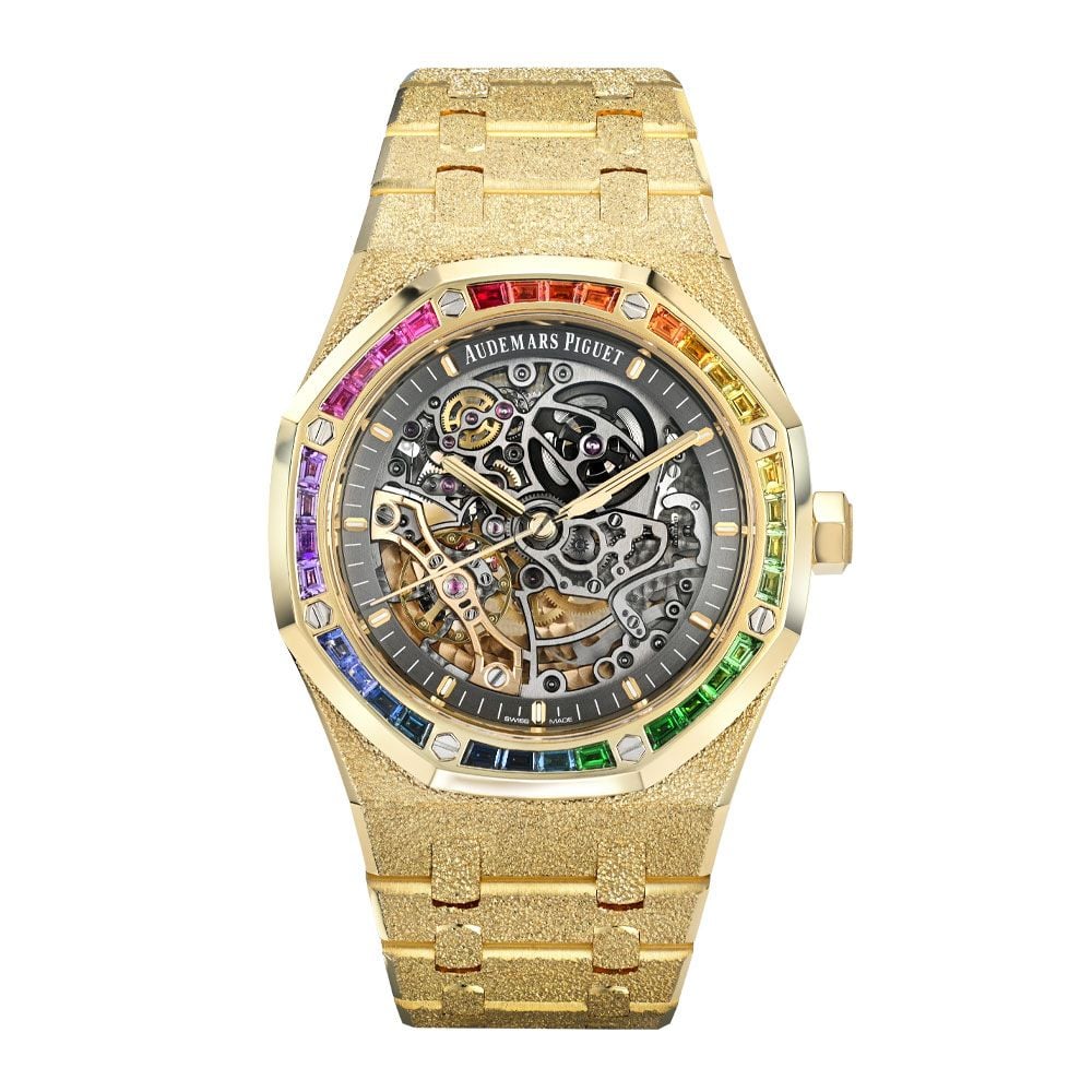 Audemars Piguet Royal Oak 15412BA, Double Balance Wheel, Frosted