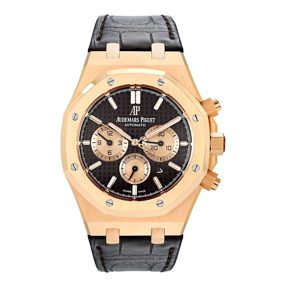 バウンティハンタースコロクト Audemars Piguet Royal Oak 26331OR, 18K Rose Gold, Chocolate Dial
