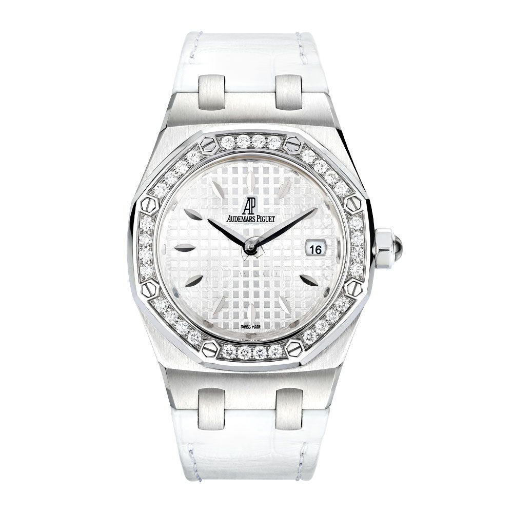 Audemars Piguet Royal Oak 67621ST, Stainless Steel, White Index