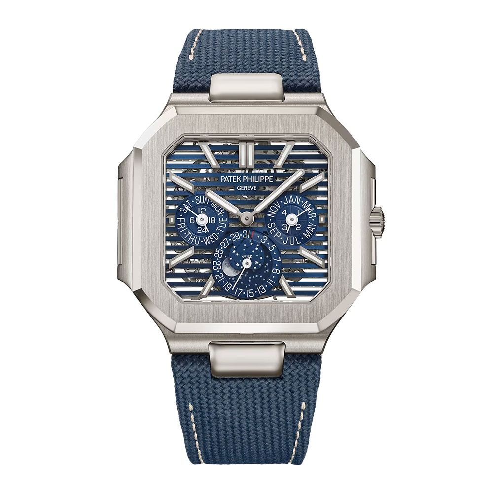 Patek Philippe Cubitus ノベルティグッズ Patek Philippe Cubitus 5840P-001, Platinum, Openworked Dial, 45 mm