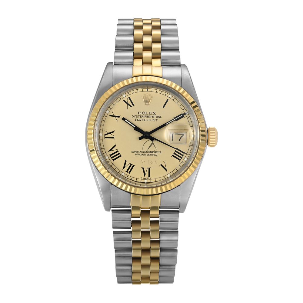 Rolex Datejust 36 16013, Stainless Steel & 18K Yellow Gold
