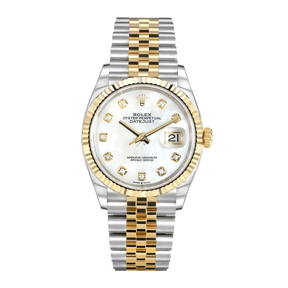 ヒンメリ　Y-2 Rolex Datejust 36 126233, Stainless Steel & 18K Yellow Gold