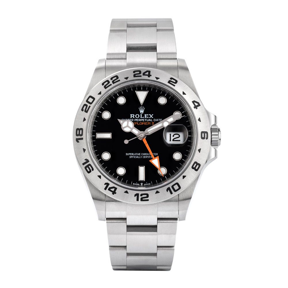 Rolex Explorer II 226570, Stainless Steel, Black Index Dial