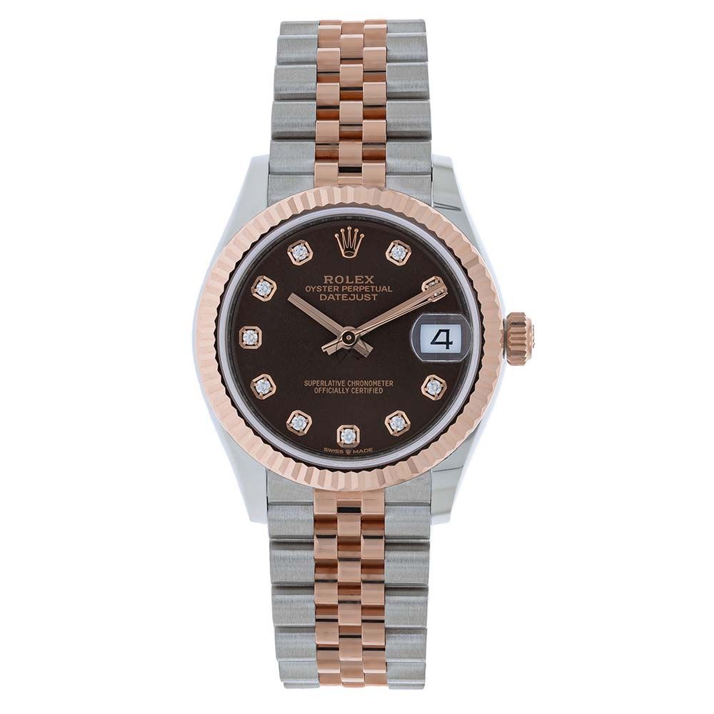 Rolex Lady-Datejust 278271, Stainless Steel & 18K Rose Gold