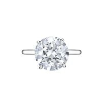 Avi & Co. Round Cut Diamond Engagement Ring