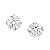 Avi & Co. Round Solitaire Diamonds Studs