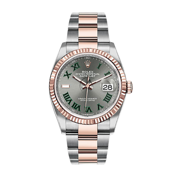 Rolex datejust steel rose gold 2025