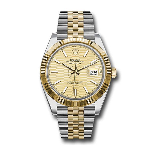 Rolex datejust 41 yellow gold shop