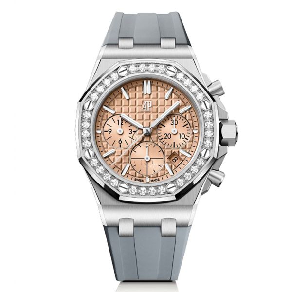 Audemars Piguet Royal Oak 37mm Salmon Dial Watch Ref# 26231ST.ZZ.A178C –  Happy Jewelers