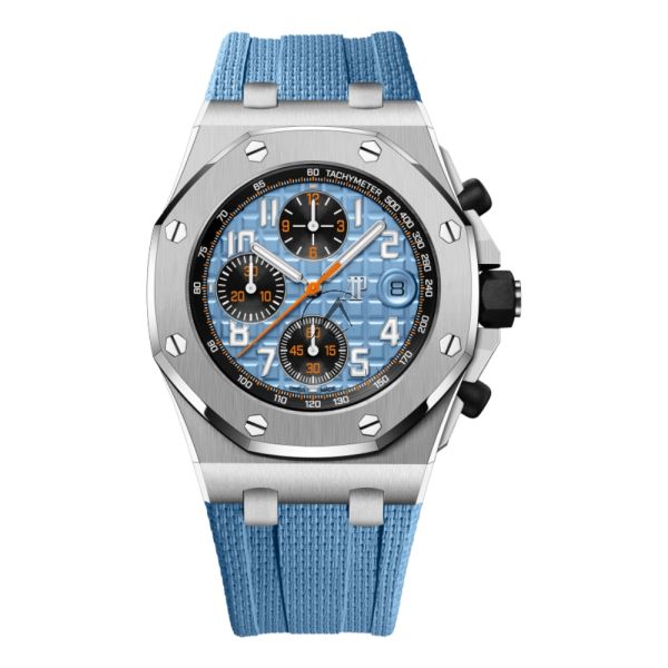 Audemars Piguet Royal Oak Offshore 26238ST Chronograph Stainless Steel Blue dial 42 mm