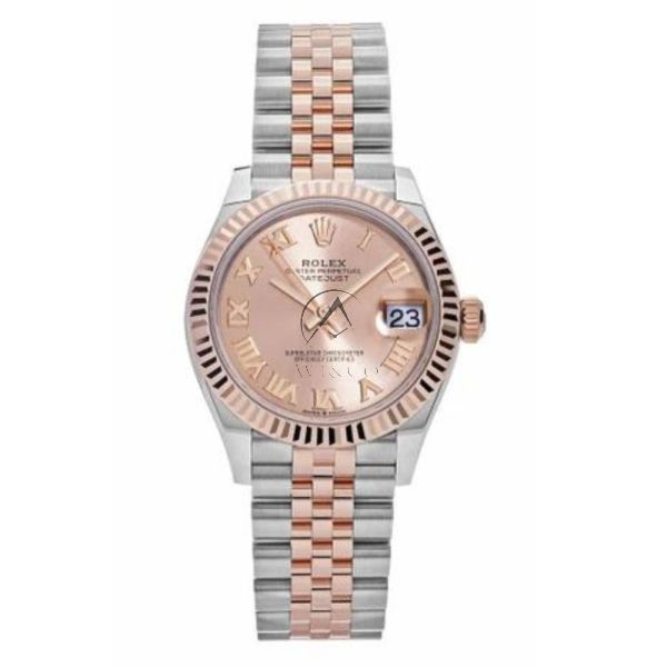 Rolex Datejust 31278271 Steel Rose Gold Jubilee Rose Gold Roman Dial 31 mm