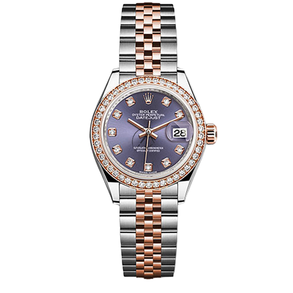 Rolex aubergine dial hotsell