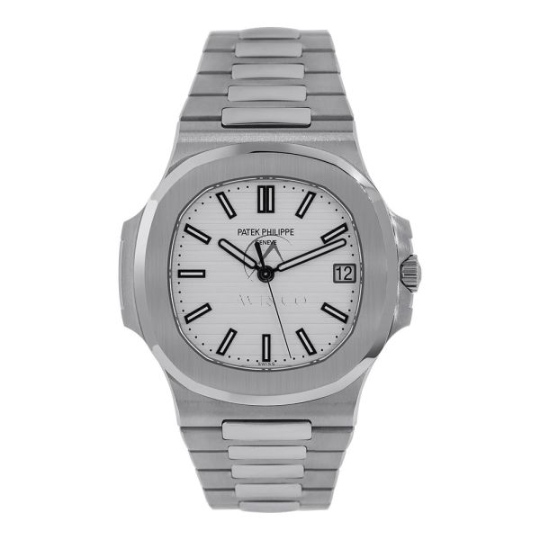 Patek Philippe Nautilus 5711 1A 010 Steel White Index Dial 40mm