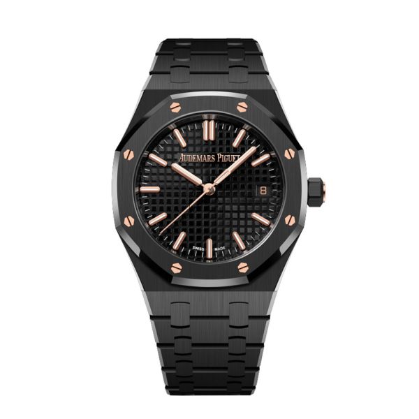 Audemars Piguet Royal Oak 77350CE Black Ceramic Black dial 34 mm