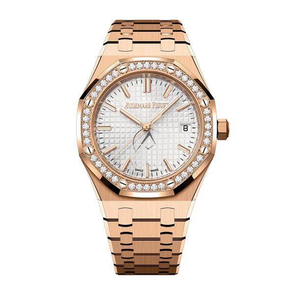 Ap rose gold white dial store