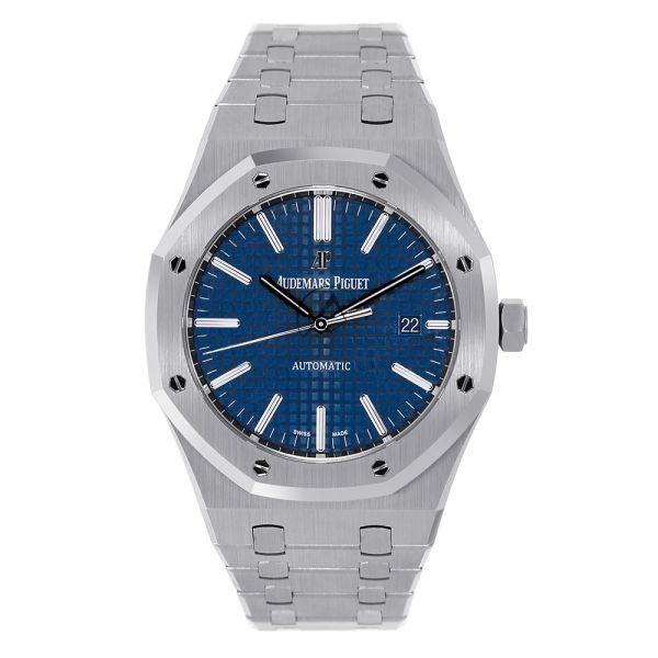 Audemars Piguet Royal Oak 15400ST.OO.1220ST.03 Blue Dial Automatic Mens Watch