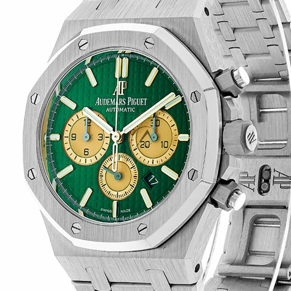 Audemars Piguet Royal Oak 26332PT Chronograph Platinum Green Index