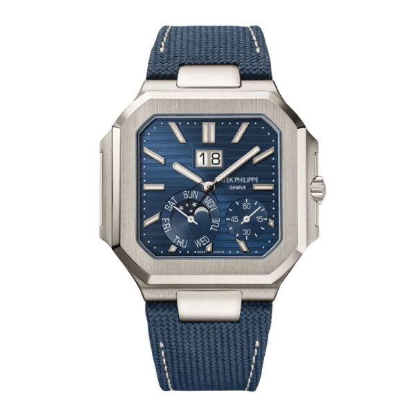 Patek Philippe 5822P 001 Cubitus Platinum Blue Dial 45MM