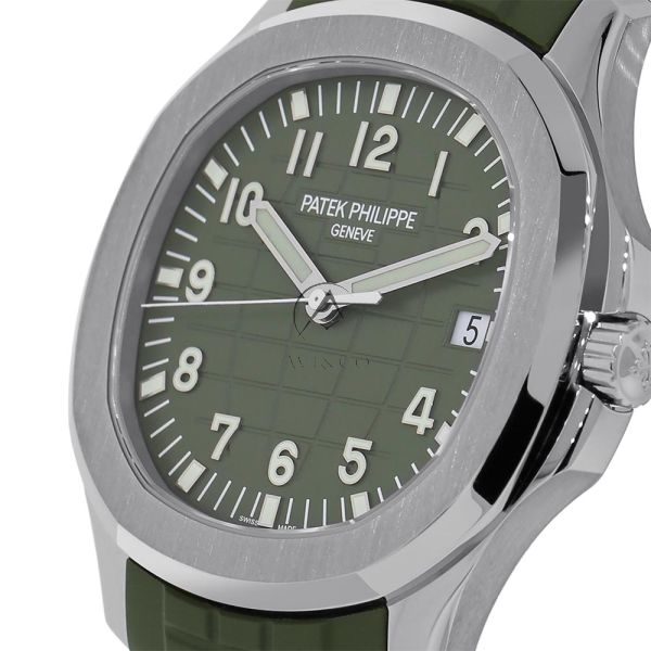 Patek Philippe 5168G 010 18K White Gold Green Arabic Dial 42 mm