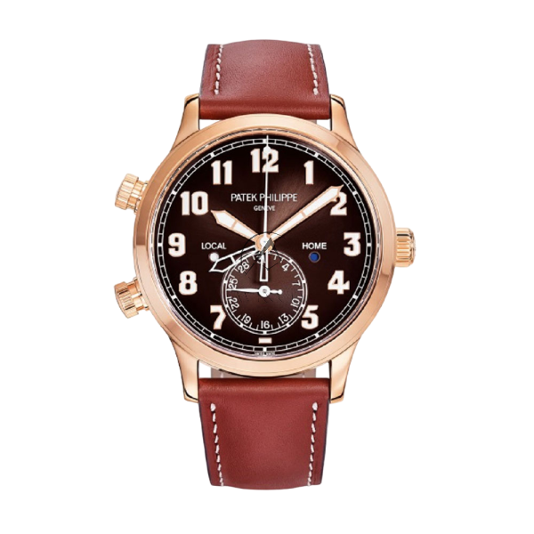 Patek Philippe Complications 5524R 001 Dual Time Zone Rose Gold Bro