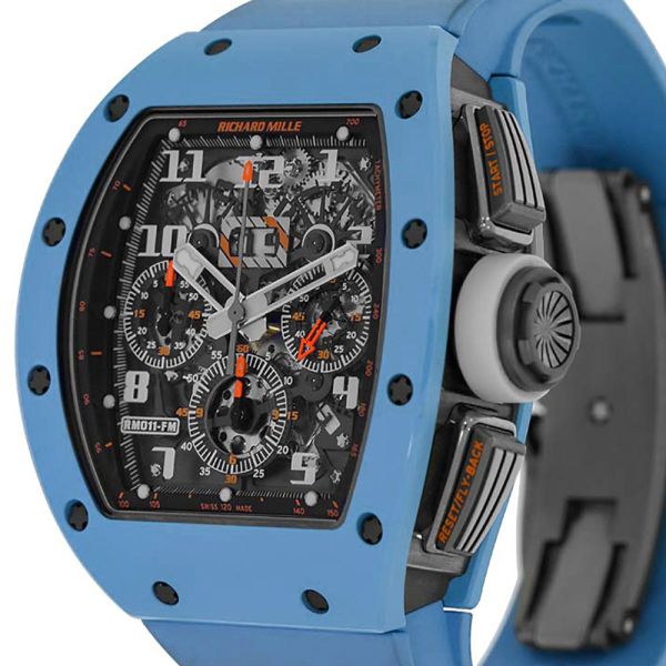 Baby blue richard mille top