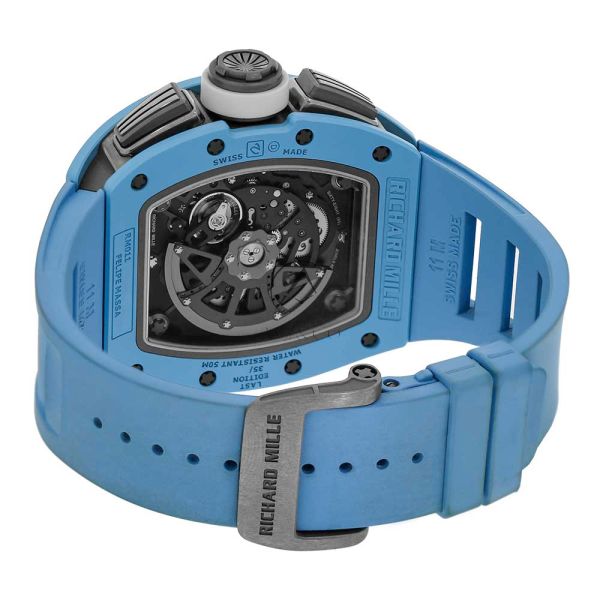 Richard Mille RM 011 Felipe Massa Chronograph Baby Blue Ceramic Ske