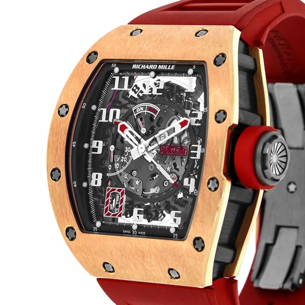 Richard Mille RM 030 Limited Edition 18K Rose Gold Titanium Transp