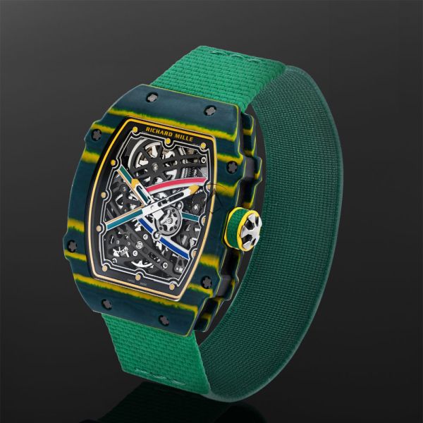 Shop Richard Mille RM 67 02 Wayde Van Niekerk Carbon Extra Flat