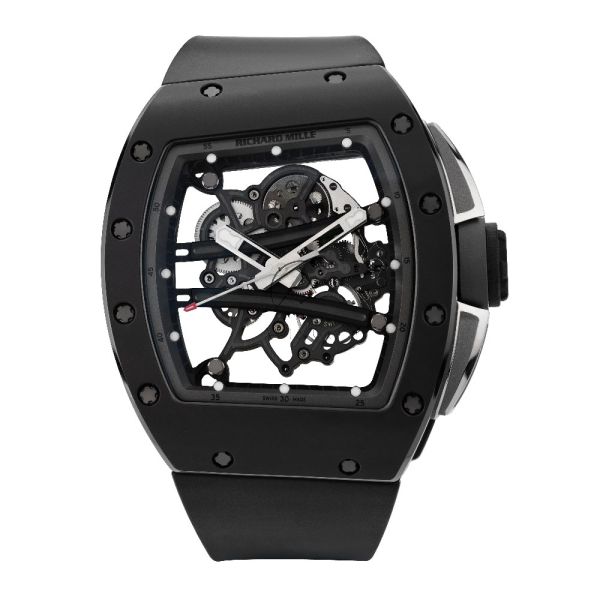 Richard mille black skeleton outlet