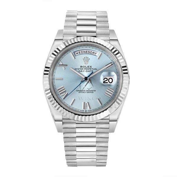 Rolex ice blue best sale