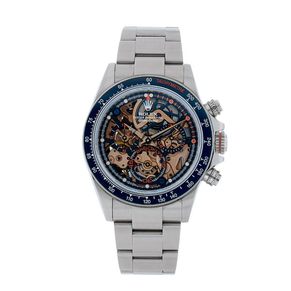 Rolex Daytona 116500LN Oyster Steel Spike Lee Skeleton Dial