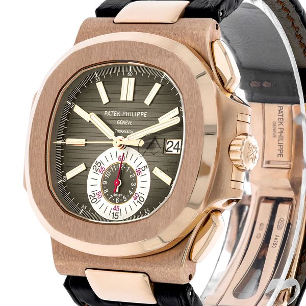 Pre owned Patek Philippe Nautilus Chronograph 5980R 001
