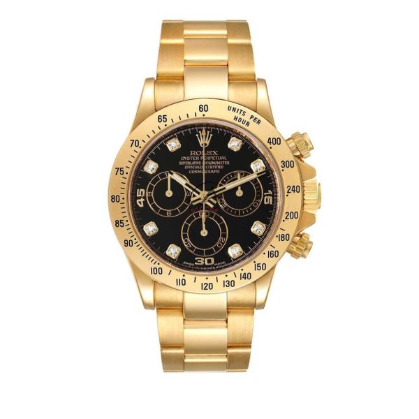Rolex daytona 18k gold online