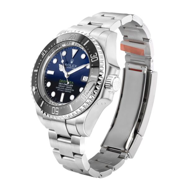 Rolex Sea-Dweller 136660, Stainless Steel, Deepsea Blue Dial, 44
