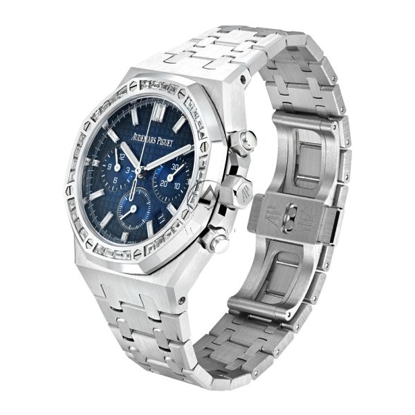 Audemars Piguet Royal Oak 26715BC, 18K White Gold, Diamond Bezel