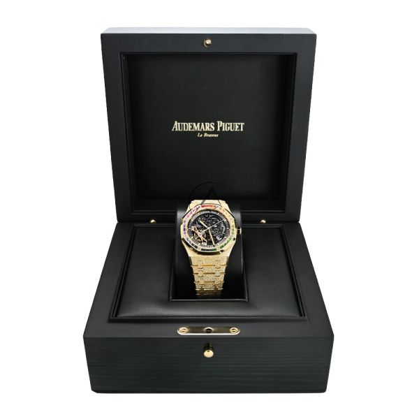 B*r様 非売品　Audemars Piguet アンブレラ Audemars Piguet Royal Oak 15412BA, Double Balance Wheel, Frosted