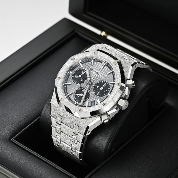 Audemars Piguet Royal Oak 26240BC, Frosted 18K White Gold, Limited