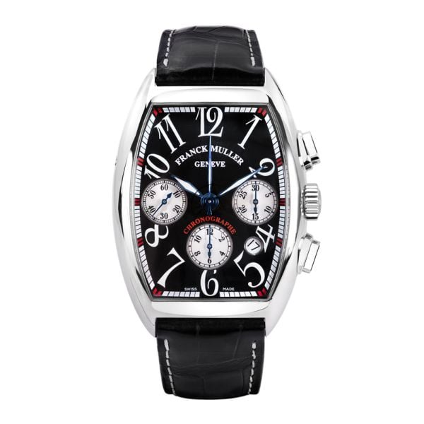 Franck Muller Cintrée Curvex 7880 CC AT, Stainless Steel, Black