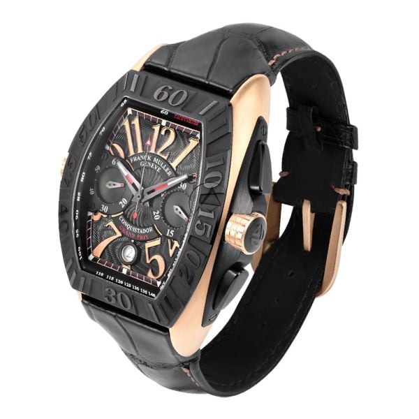 Franck Muller Conquistador, 8900 CC GP, Titanium & 18K Rose Gold