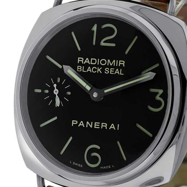 Panerai Radiomir PAM00183, Black Seal, Steel, Black Dial 45 mm