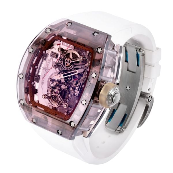 ＲＭ　α 50 56° 美品 Richard Mille RM 56-01, Tourbillon Brown Sapphire, Transparent