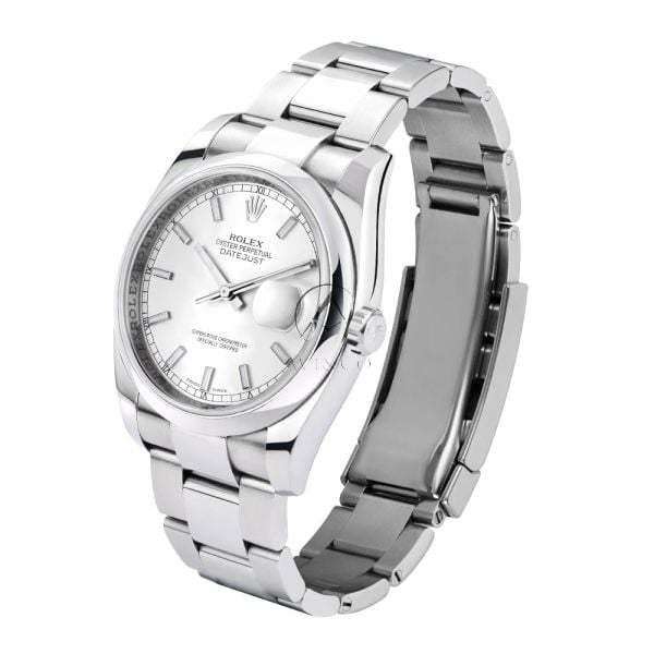 Rolex Datejust 36 116200, Stainless Steel, Silver Index Dial, 36