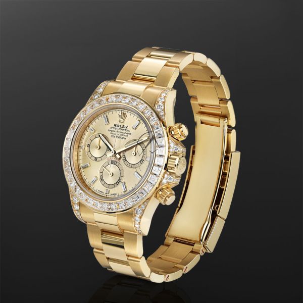 Rolex Daytona 126598TBR, 18K Yellow Gold, Gold Sundust Dial